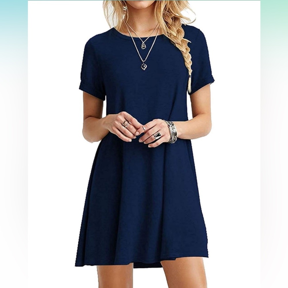 Viishow (from Amazon) NWOT Loose Swing T-shirt Dress